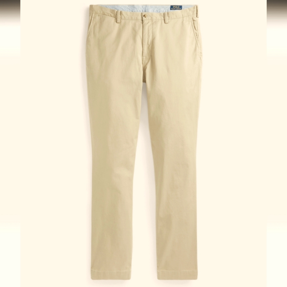 NWT Men's Ralph Lauren Polo Stretch Classic Fit Chino Pants - Picture 2 of 5